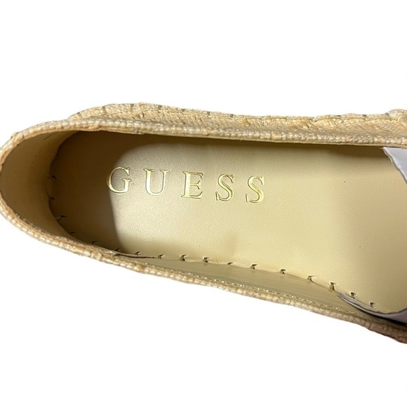 🌻NEW NWOT GUESS Mones Jute Casual Espadrille Flats Women's Size 6.5 - Picture 6 of 8